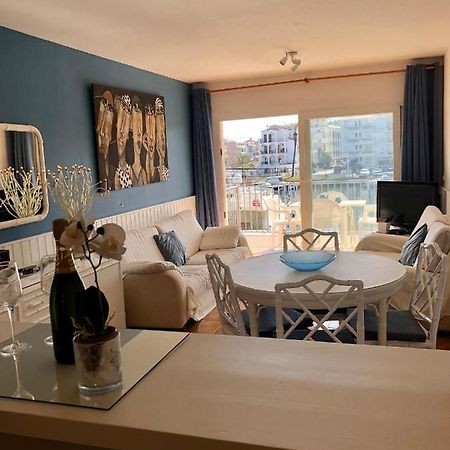 Apt Port Rhodes C, 2 Chbres, 2 Terrasses, Vue Sur Canal Principal De La Marina Et Sur Les Pyrenees Διαμέρισμα Empuriabrava Εξωτερικό φωτογραφία